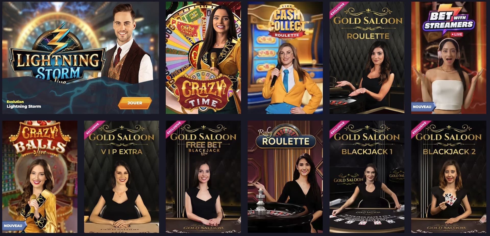 PowBet Live Casino